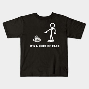 It's A Piece Of Cake Kids T-Shirt